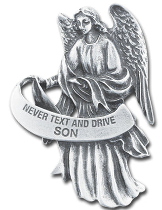 Guardian Angel Visor Clip Son Don'T Text 3-Pack