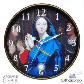 Virgin Mary clock