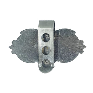 Back of St. Christopher visor clip